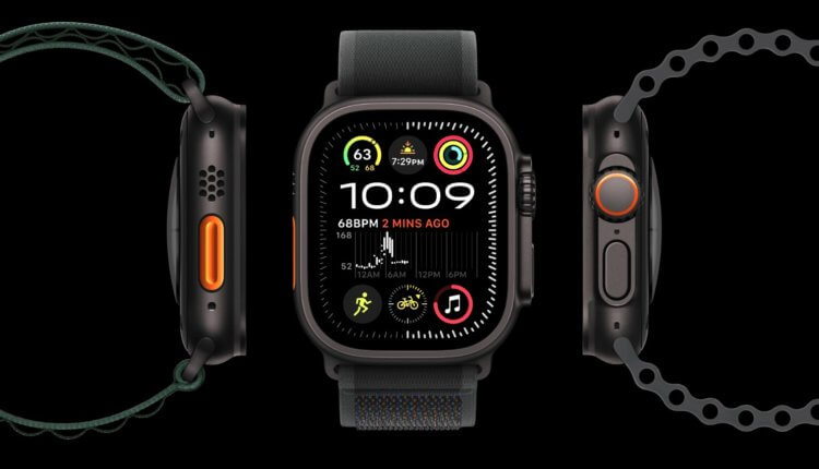 Что нового в Apple Watch Ultra. Apple Watch Ultra в новом черном цвете. Что нового в Apple Watch Ultra. Apple Watch Ultra в новом черном цвете. Фото.