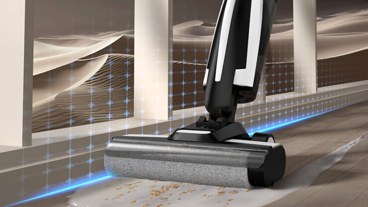 Какой моющий пылесос купить. С помощью Deerma VX95W вы сможете качественно убраться даже вплотную к стенам. Какой моющий пылесос купить. С помощью Deerma VX95W вы сможете качественно убраться даже вплотную к стенам. Фото.