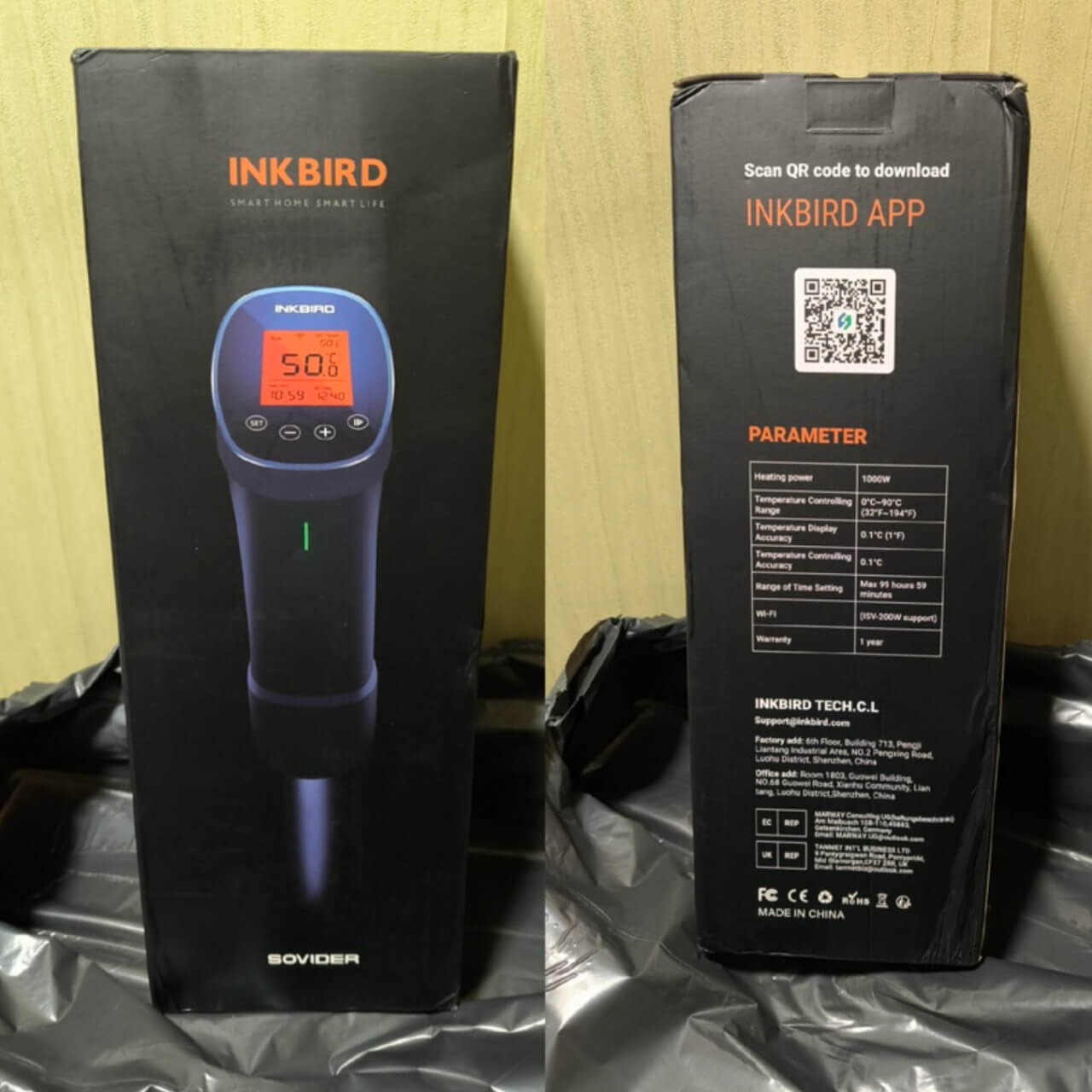 Су-вид INKBIRD Culinary. С этим сувидом у вас получатся идеальные стейки. Фото.