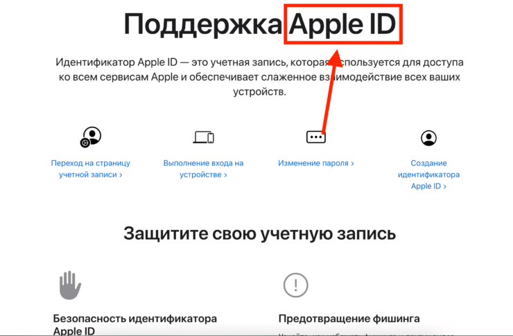 Аккаунт Apple на Айфоне. Правда, поддержка все еще будет помогать вам с Apple ID. Фото.