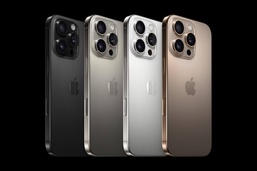 Объем оперативной памяти в Айфоне. В iPhone 16 Pro и iPhone 16 Pro Max объем ОЗУ остался таким же, как в прошлом поколении. Изображение: apple.com. Фото.