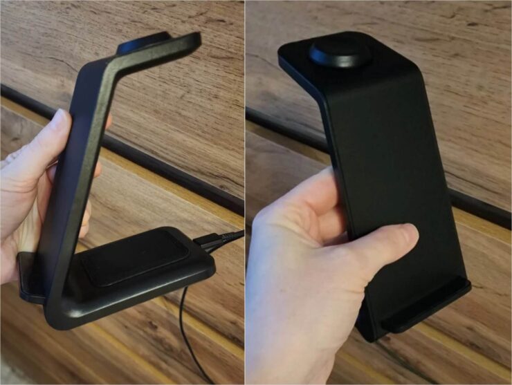 Беспроводная зарядка-подставка 3 в 1. Это зарядное устройство тянет 3 гаджета сразу. Беспроводная зарядка-подставка 3 в 1. Это зарядное устройство тянет 3 гаджета сразу. Фото.