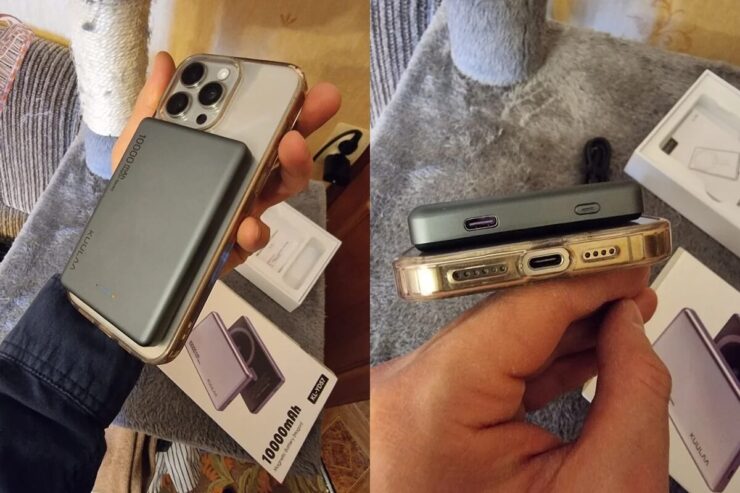 Внешний аккумулятор с беспроводной зарядкой. Внешний аккумулятор на 10 000 мАч точно позволит вам не остаться без связи. Изображение: aliexpress.ru. Внешний аккумулятор с беспроводной зарядкой. Внешний аккумулятор на 10 000 мАч точно позволит вам не остаться без связи. Изображение: aliexpress.ru. Фото.