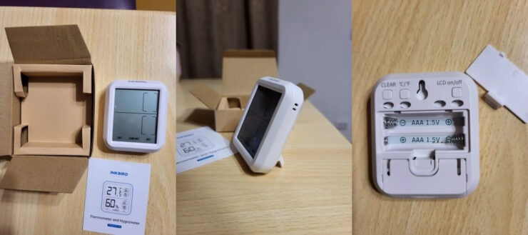 Цифровой термометр гигрометр. С таким прибором вы точно узнаете, когда надо включить увлажнитель. Цифровой термометр гигрометр. С таким прибором вы точно узнаете, когда надо включить увлажнитель. Фото.