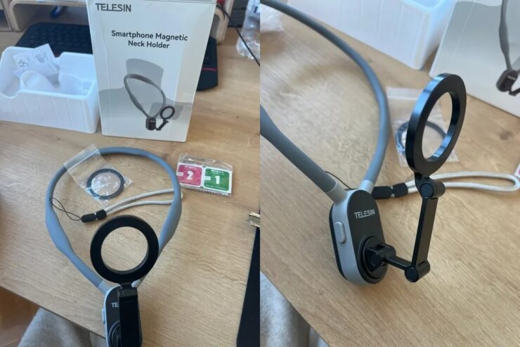 Держатель для съемки на телефон. Надевайте его на шею и пилите контент для социальных сетей и видеосервисов. Держатель для съемки на телефон. Надевайте его на шею и пилите контент для социальных сетей и видеосервисов. Фото.