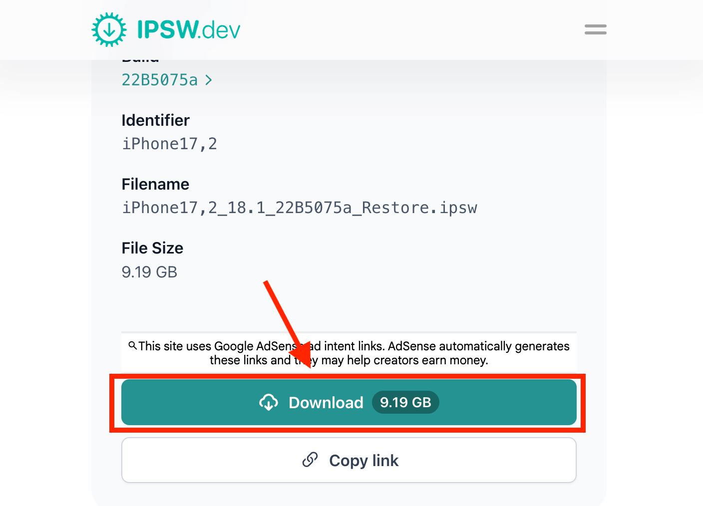 Скачать прошивку на Айфон. Бета-версии iOS 18.1 весят почти 10 ГБ. Фото.