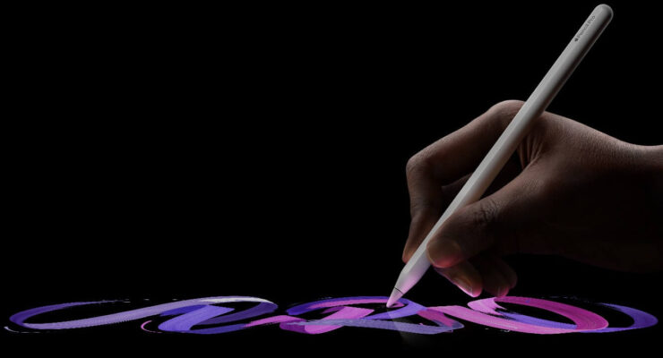 Стилус для iPad mini. Apple Pencil Pro позволит вам создавать шедевры, но маленький экран iPad mini может не дать размахнуться. Изображение: kazandigital.ru. Фото.