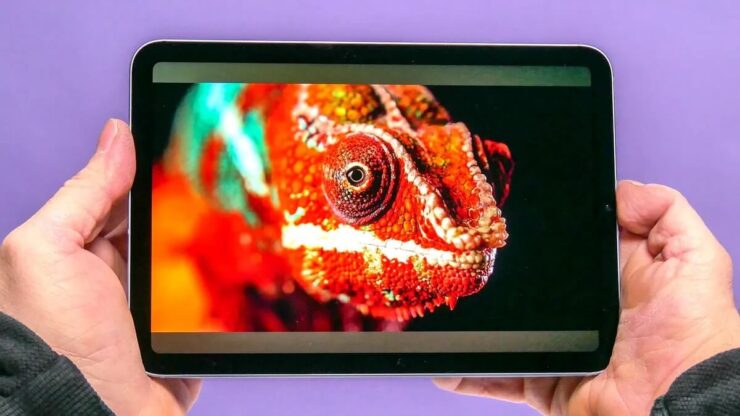 Эффект желе в iPad mini. Некоторые обозреватели даже отметили полное отсутствие эффекта желе в iPad mini 7. Изображение: tomsguide.com. Фото.