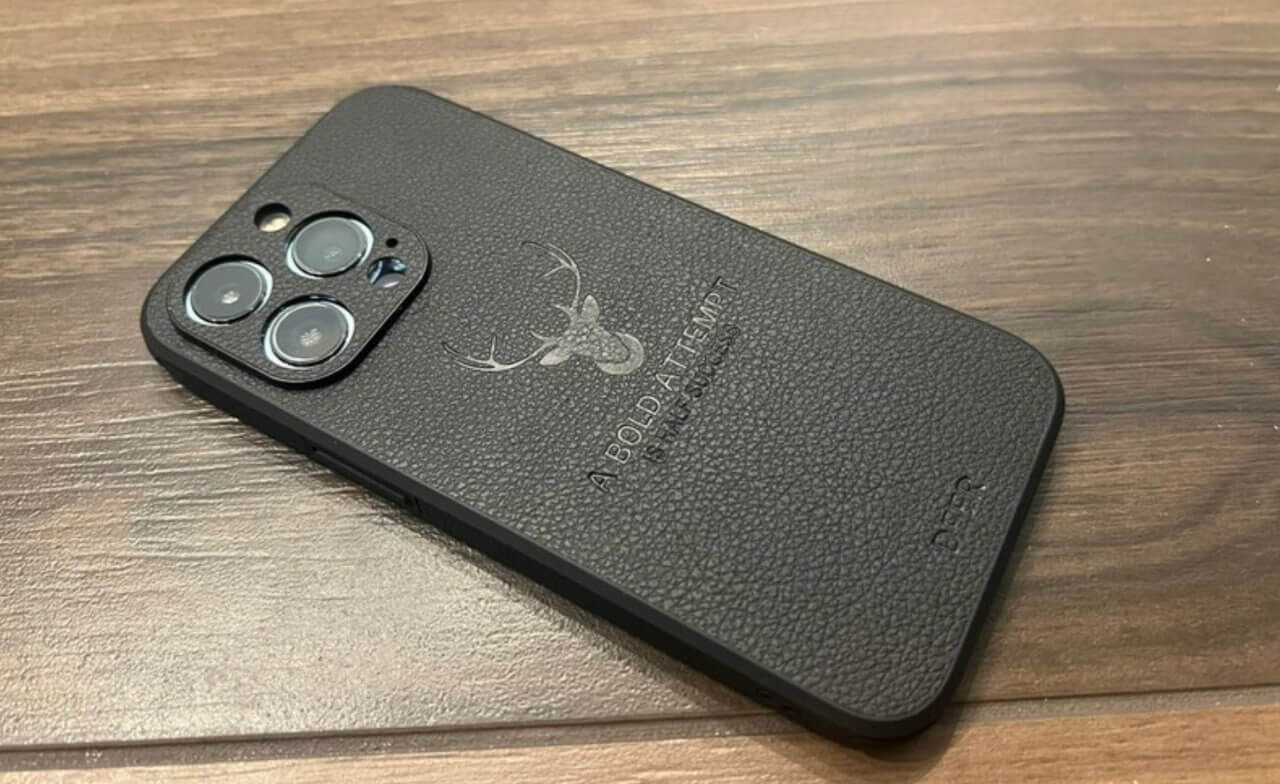 Кожаный чехол для iPhone. Как вам такой чехольчик?. Фото.