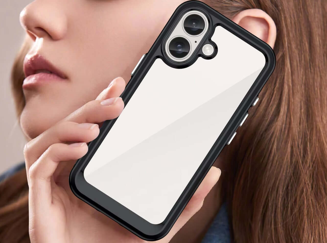 Прозрачный чехол для iPhone 16. Для Айфон 16 уже есть недорогие чехлы. Фото.