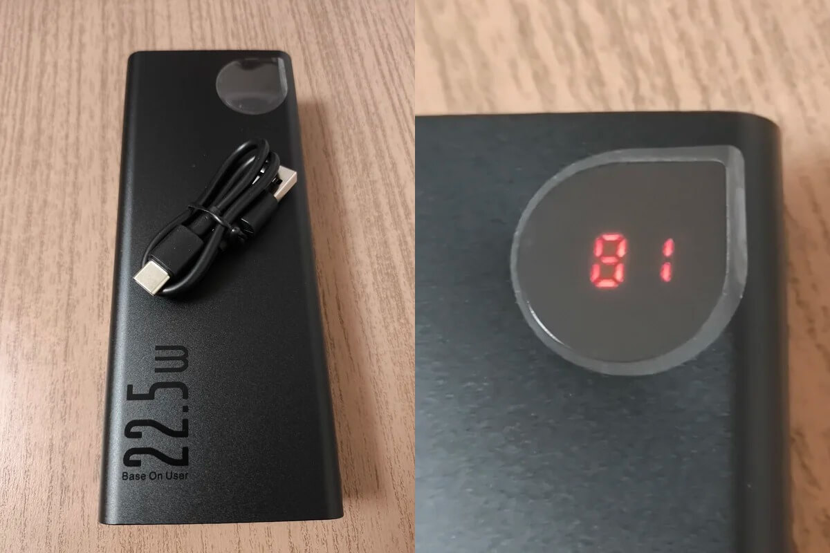 Внешний аккумулятор 20000 mAh. Емкости такого повербанка хватит не только на iPhone. Изображение: aliexpress.ru. Фото.