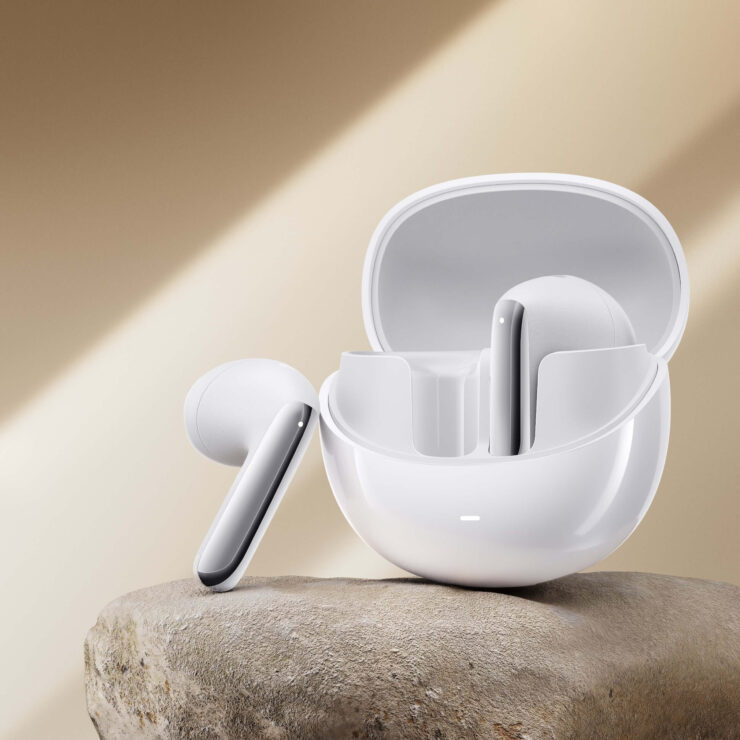 5 причин купить беспроводные наушники QCY AilyBuds Pro+ для использования с iPhone. Выглядят наушники очень стильно. Особенно в белом цвете. 5 причин купить беспроводные наушники QCY AilyBuds Pro+ для использования с iPhone. Выглядят наушники очень стильно. Особенно в белом цвете. Фото.