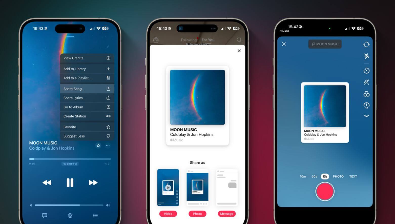 Что нового в iOS 18.1 beta 6. Появилась возможность поделиться треком в виде карточки. Фото: 9to5mac. Что нового в iOS 18.1 beta 6. Появилась возможность поделиться треком в виде карточки. Фото: 9to5mac. Фото.