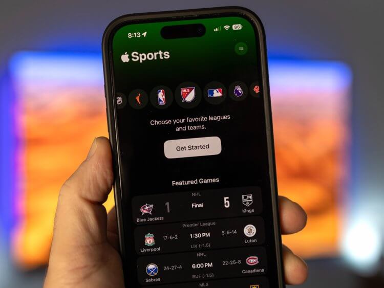 5 приложений для iPhone с результатами спортивных матчей. Узнай счет игры в пару касаний. Фото.