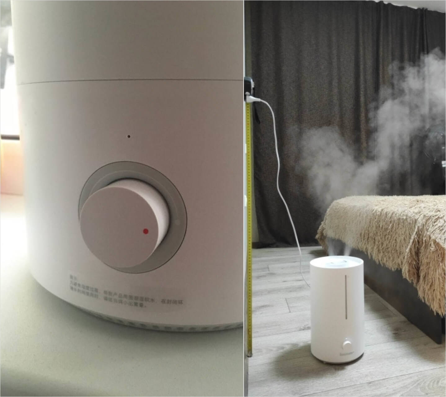 Увлажнитель воздуха Xiaomi MIJIA. Увлажнитель решит проблему сухого воздуха в квартире. Фото.