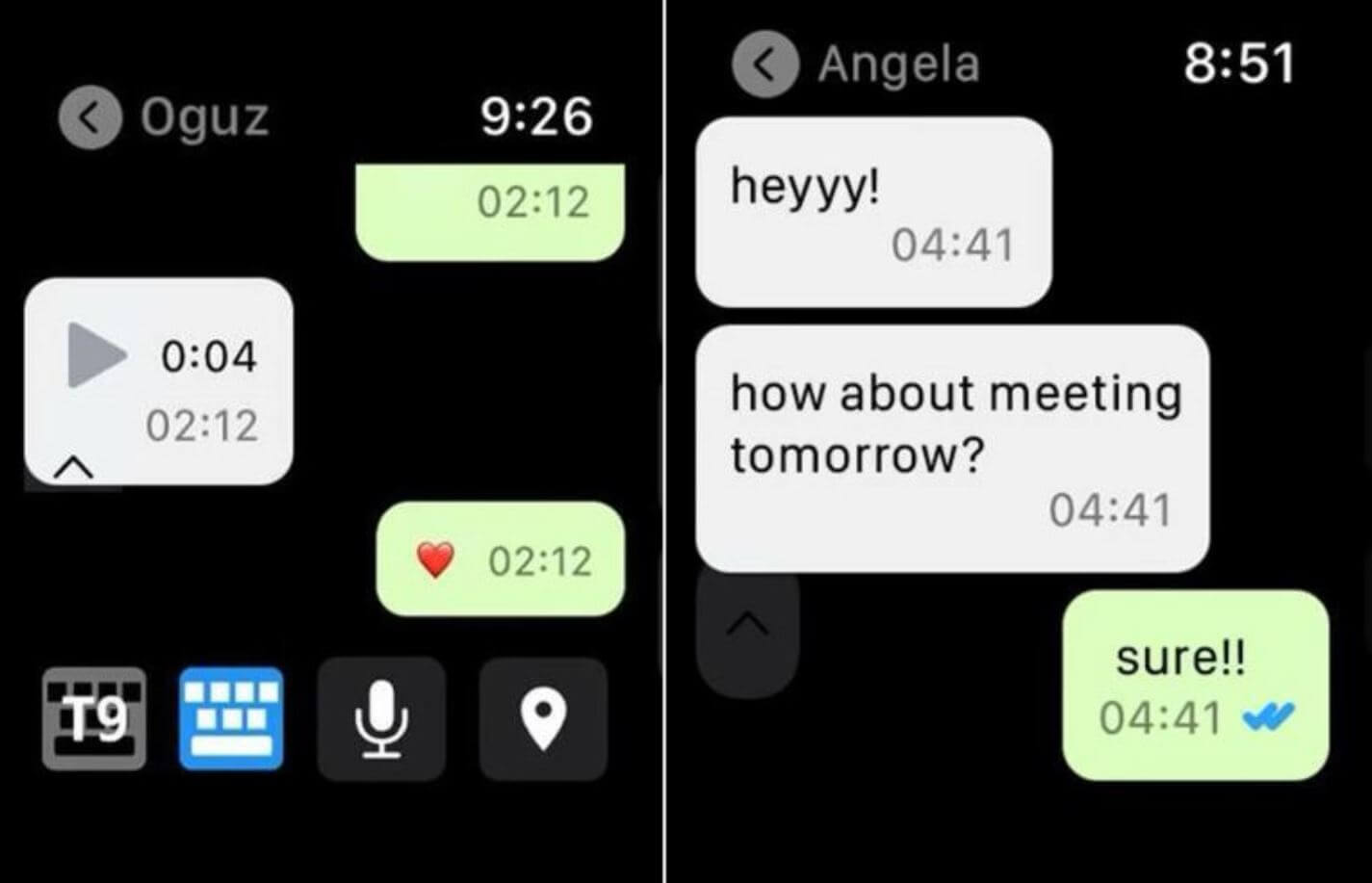 Скачать Ватсап для Apple Watch. Классная утилита для Ватсапа, чтобы вы могли общаться прямо с Apple Watch. Скачать Ватсап для Apple Watch. Классная утилита для Ватсапа, чтобы вы могли общаться прямо с Apple Watch. Фото.