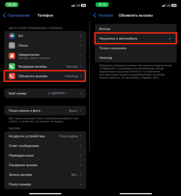 Озвучивание входящих вызовов на iPhone. Озвучивание вызовов в автомобиле придется как нельзя кстати. Фото.