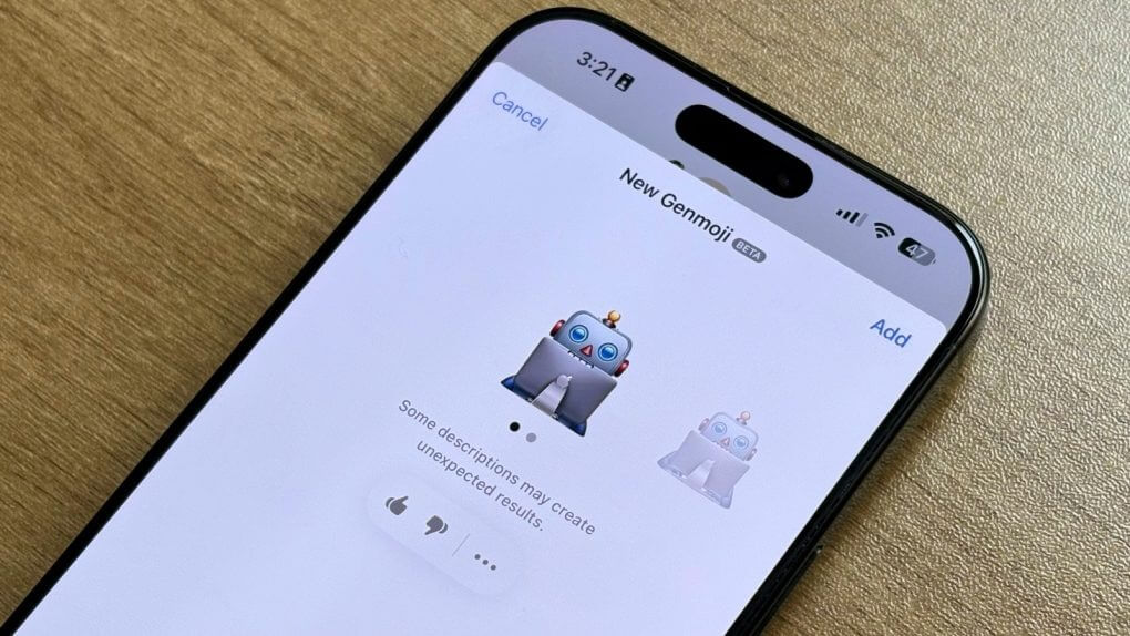Как создавать собственные эмодзи на iPhone и iPad с помощью нейросети Apple Intelligence. Фото.