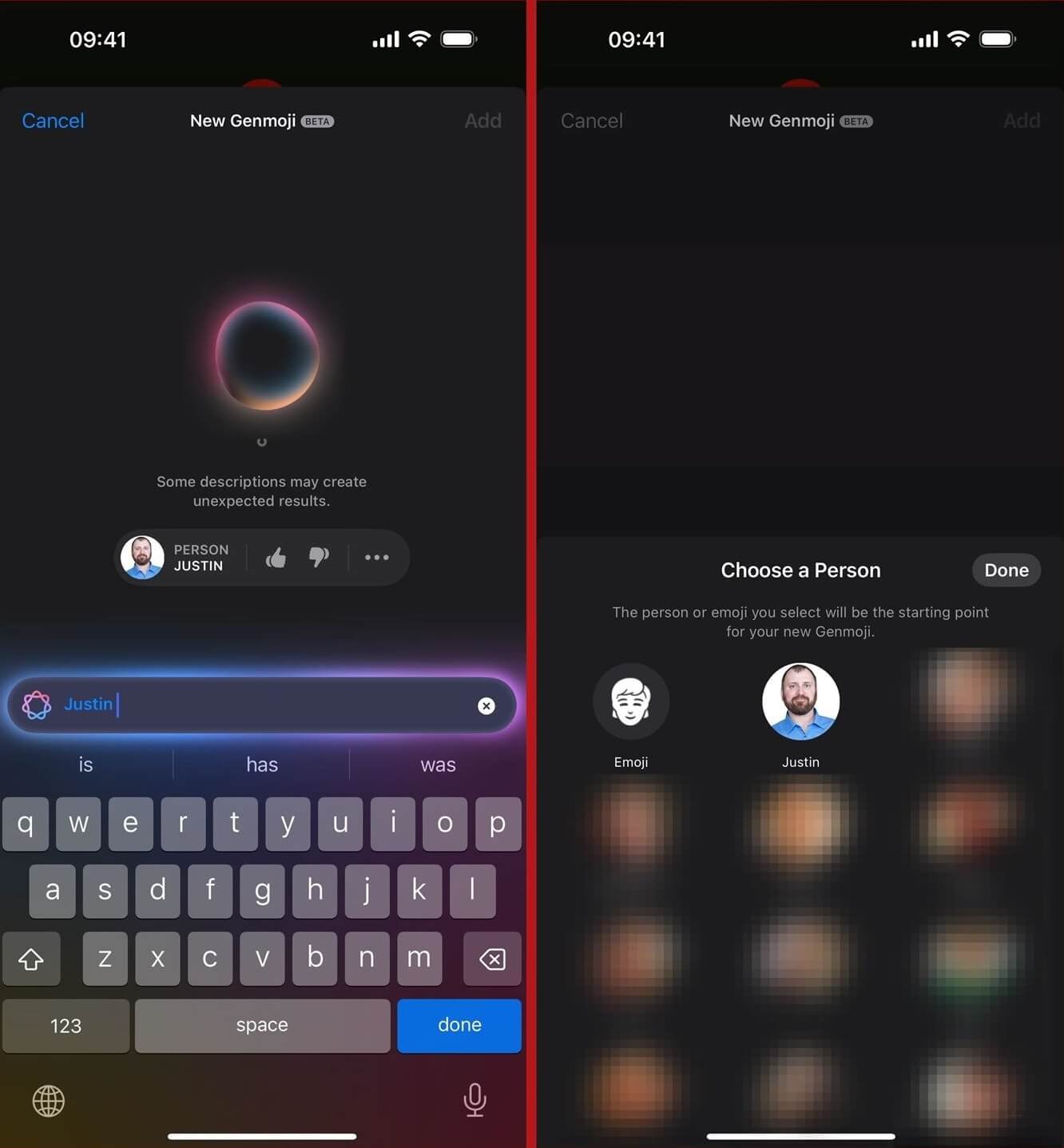 Создать свои эмодзи. Можно создавать эмодзи даже с людьми. Изображение: apple.gadgethacks.com. Фото.
