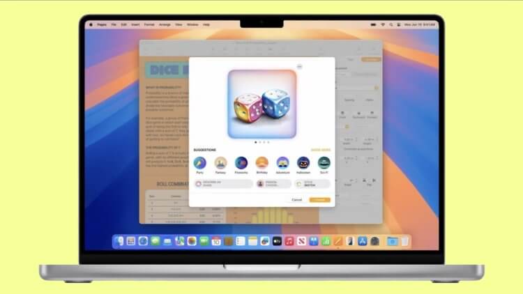 Как рисовать по словам с помощью нейросети Apple Intelligence на компьютерах Mac. Image Playground можно использовать на Мак даже в России. Изображение: appleinsider.com. Как рисовать по словам с помощью нейросети Apple Intelligence на компьютерах Mac. Image Playground можно использовать на Мак даже в России. Изображение: appleinsider.com. Фото.