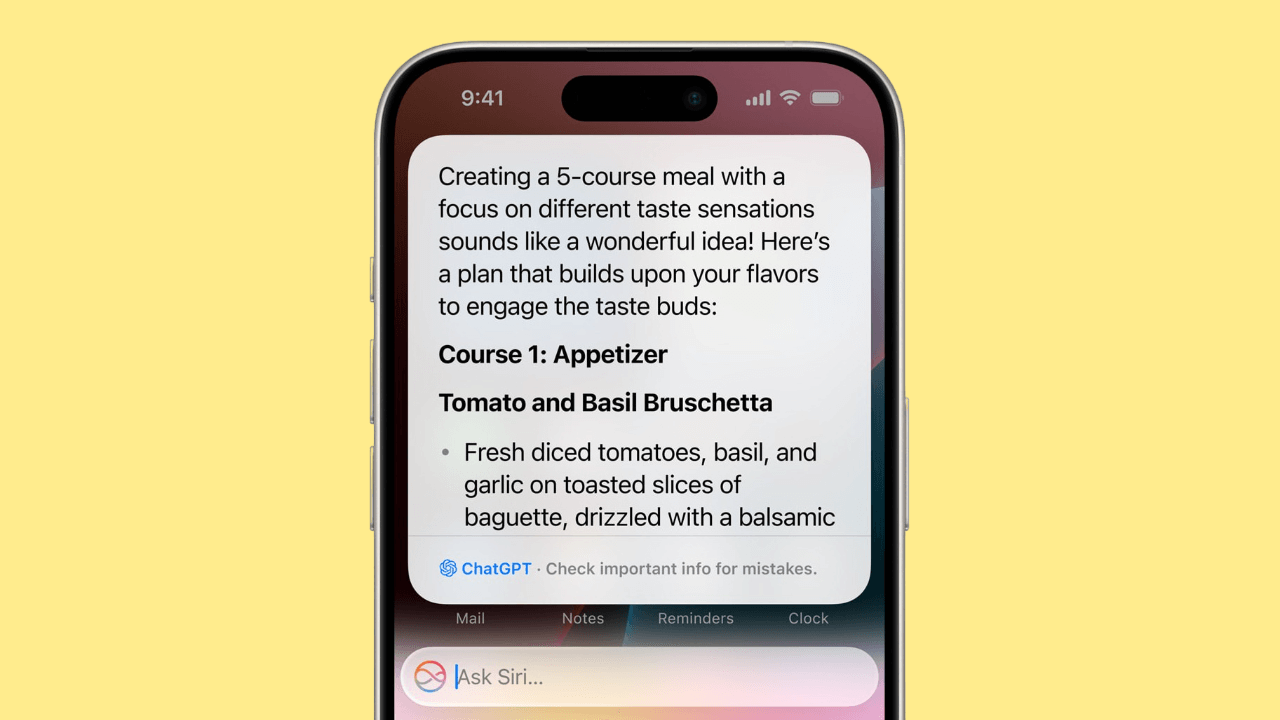 ChatGPT на Айфоне. ChatGPT сделает Siri куда функциональнее. Изображение: macrumors.com. Фото.