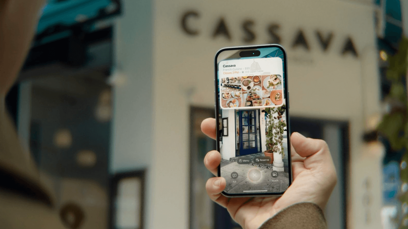 Поиск через камеру телефона. Интересная фишка, вот только будет ли она пользоваться спросом, большой вопрос. Изображение: macrumors.com. Фото.