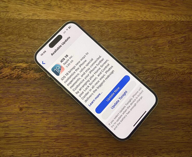 Не со всех прошивок можно перейти напрямую на iOS 18. Изображение: osxdaily.com. Фото.