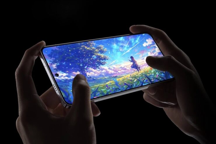 Какая частота обновления экрана в Айфоне. Дисплей в iQOO 13 имеет более высокую частоту обновления, чем iPhone 16 Pro Max. Изображение: gsmarena.com. Фото.