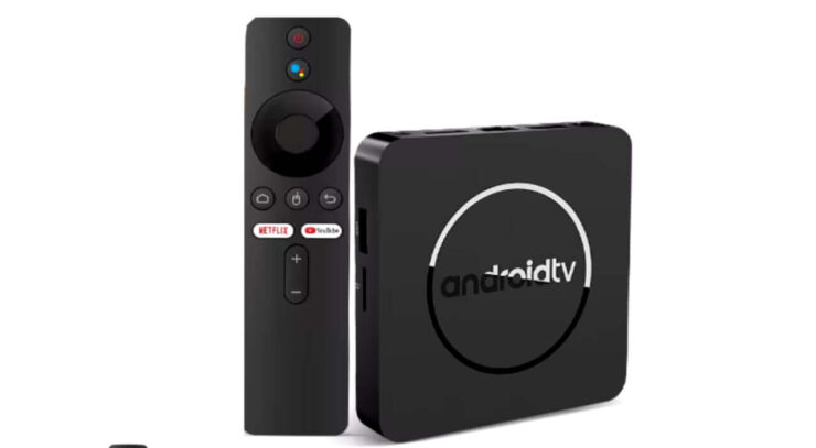 ТВ-приставка с Android TV 13. Приставки с 8 ГБ ОЗУ — это редкость. Фото.