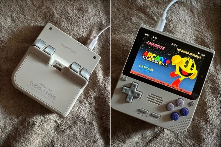 Игровая консоль с ретро-играми. Необязательно покупать Денди, чтобы поностальгировать. Фото.