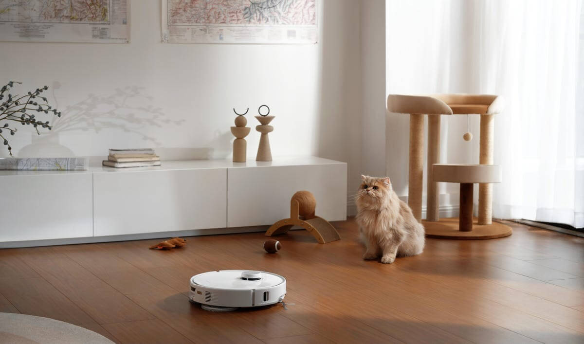 Самый мощный робот-пылесос. Этот робот легко соберет весь мусор с пола. Изображение: cnet.com. Фото.