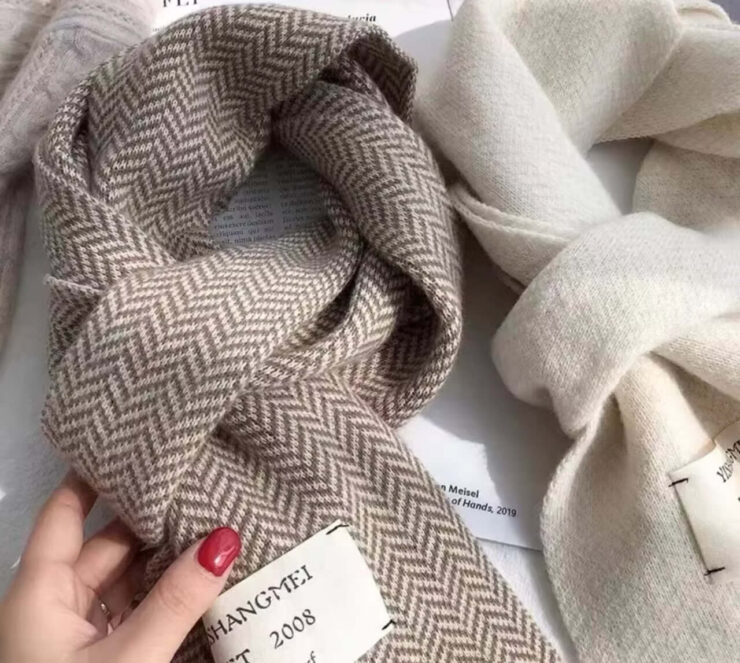 Женский винтажный шарф. Как вам такой шарфик?. Фото.