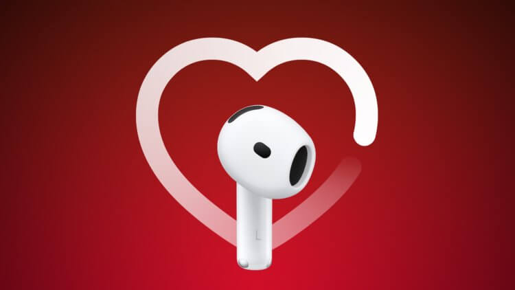 Наушники с измерением пульса. AirPods Pro 3 смогут измерять пульс. Изображение: macrumors.com. Наушники с измерением пульса. AirPods Pro 3 смогут измерять пульс. Изображение: macrumors.com. Фото.