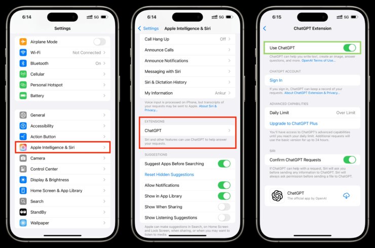 ChatGPT на Айфоне. ChatGPT включается очень легко. Изображение: macrumors.com. ChatGPT на Айфоне. ChatGPT включается очень легко. Изображение: macrumors.com. Фото.