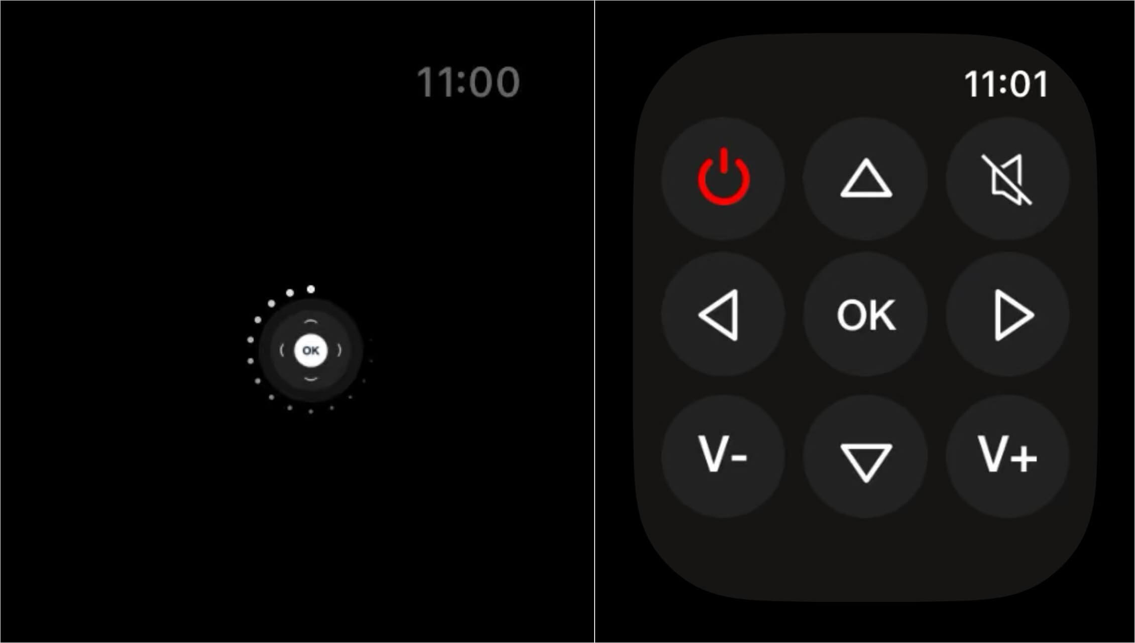 Пульт от телевизора на Apple Watch. С помощью приложения легко управлять телевизором или приставкой. Пульт от телевизора на Apple Watch. С помощью приложения легко управлять телевизором или приставкой. Фото.