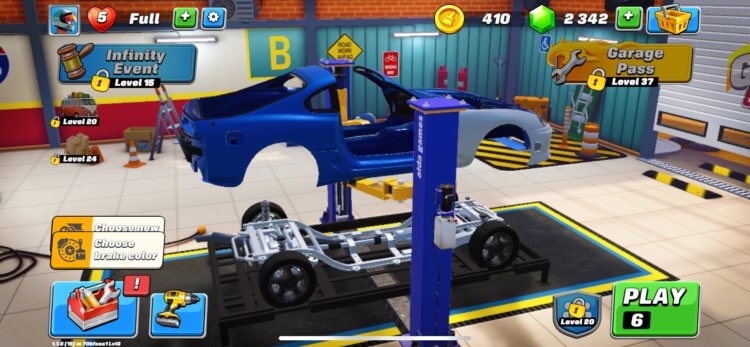 Garage Mania — бесплатная игра для Айфона. Чините автомобили и превращайте их в шедевры. Garage Mania — бесплатная игра для Айфона. Чините автомобили и превращайте их в шедевры. Фото.
