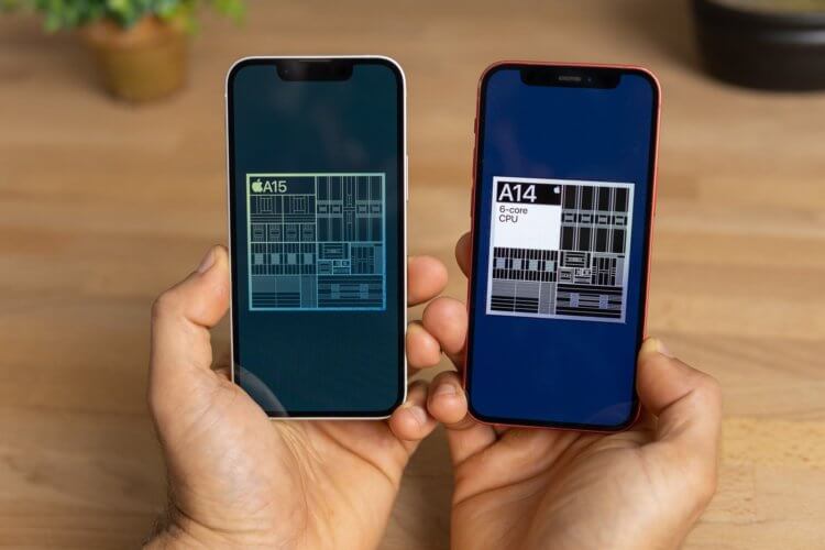Сравнение iPhone mini. Процессор в iPhone 13 mini тоже немного интереснее. Изображение: phonearena.com. Сравнение iPhone mini. Процессор в iPhone 13 mini тоже немного интереснее. Изображение: phonearena.com. Фото.