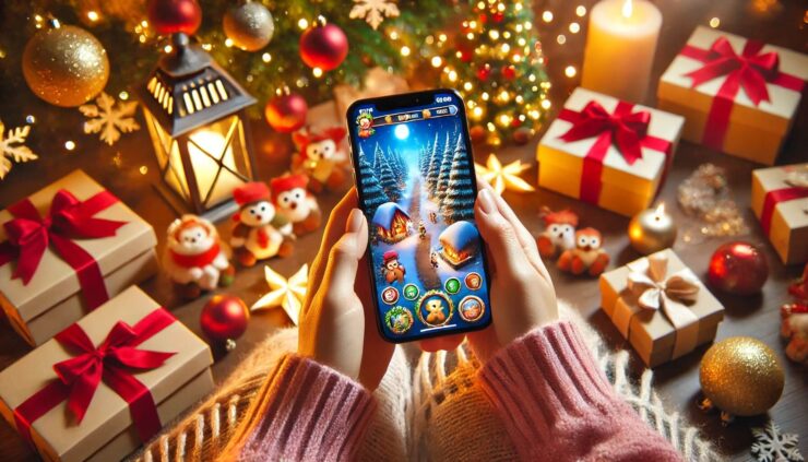 5 интересных игр для iPhone на новогодние каникулы. Накачайте игр на все праздники и приятно проводите время. Фото.