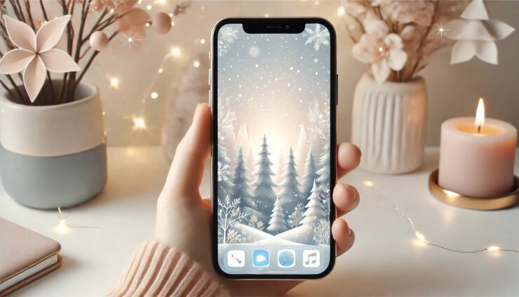 Украсьте свой смартфон свежими обоями. Фото.