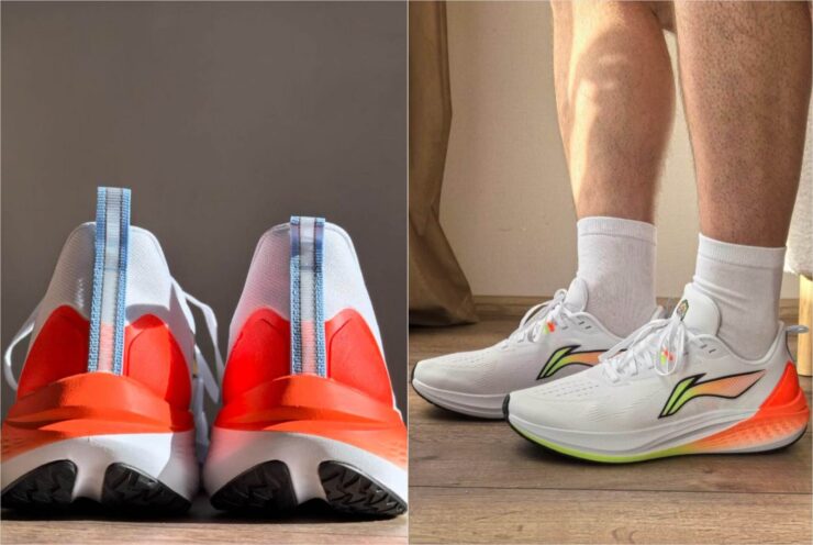 Мужские кроссовки Li-Ning. Классные кроссовки и очень удобные. Фото.
