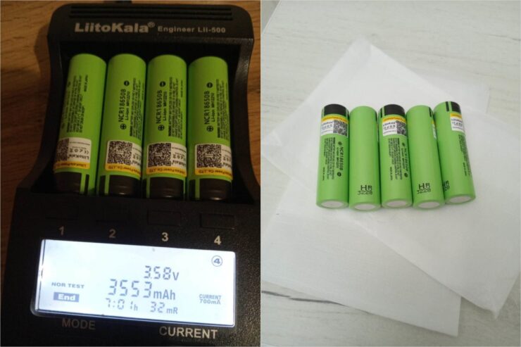 Аккумуляторные батарейки АА. Эти не просто батарейки, а настоящие аккумуляторы, которые можно перезаряжать. Фото.