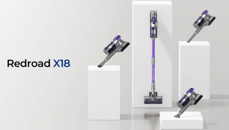 Вертикальный пылесос Redroad X18 — хит Ozon прямо сейчас. Это лучший подарок на Новый год по суперцене. Вертикальный пылесос Redroad X18 — хит Ozon прямо сейчас. Это лучший подарок на Новый год по суперцене. Фото.