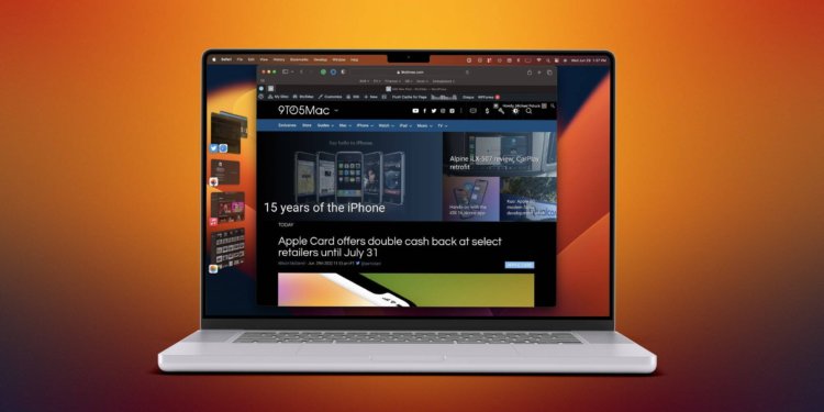 Что такое Stage Manager на компьютерах Apple, как им пользоваться и для чего он может пригодиться. Stage Manager в macOS должен был быть полезным, однако владельцам компьютеров Mac он не зашел. Изображение: 9to5mac.com. Что такое Stage Manager на компьютерах Apple, как им пользоваться и для чего он может пригодиться. Stage Manager в macOS должен был быть полезным, однако владельцам компьютеров Mac он не зашел. Изображение: 9to5mac.com. Фото.