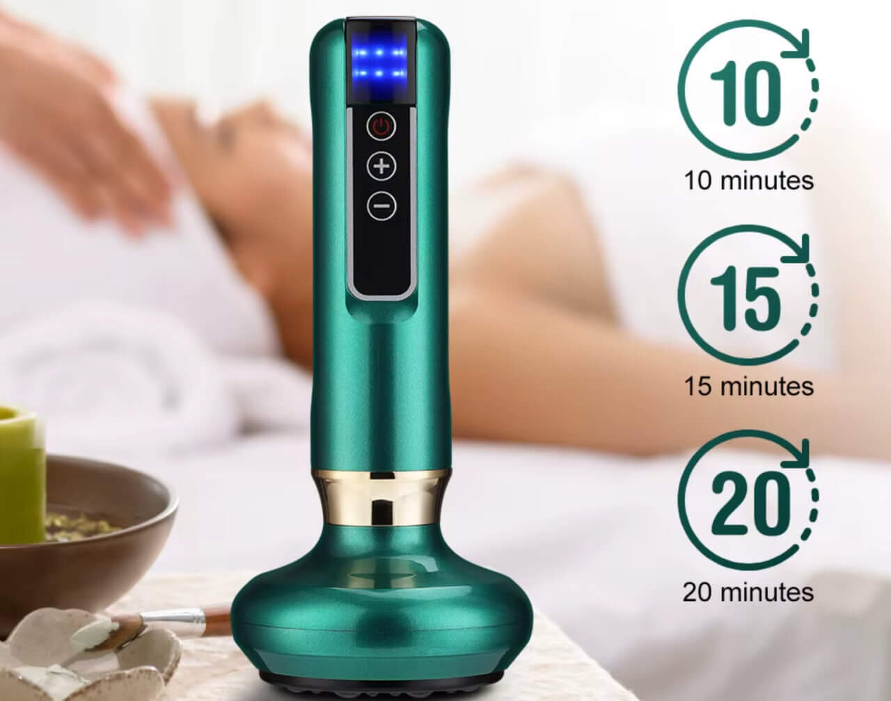 Вакуумный массажер для тела. Расслабьтесь дома, когда это так нужно. Фото.