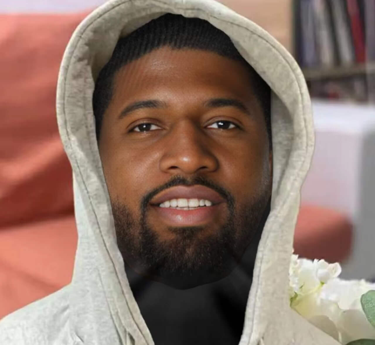 3D-маска человека для лица. Это, конечно, не Якубович, но тоже очень прикольная маска. Фото.