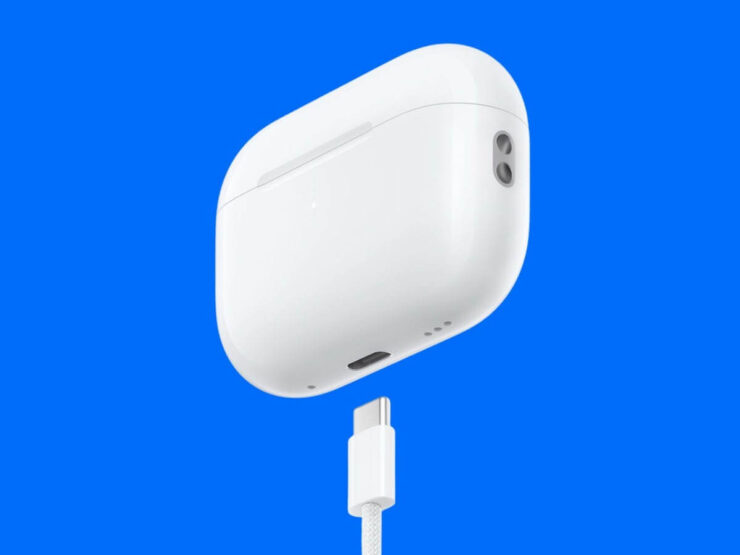 Как обновить AirPods. Во время обновления AirPods должны быть подключены к зарядному устройству. Изображение: cnet.com. Фото.
