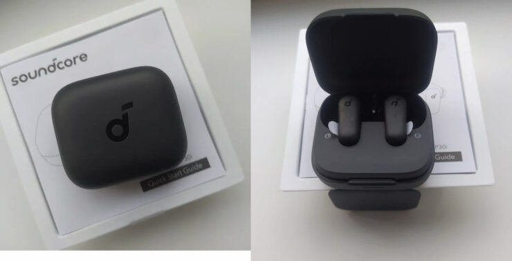 Беспроводные наушники с шумоподавлением. Наушники получили стильный матовый корпус. Беспроводные наушники с шумоподавлением. Наушники получили стильный матовый корпус. Фото.