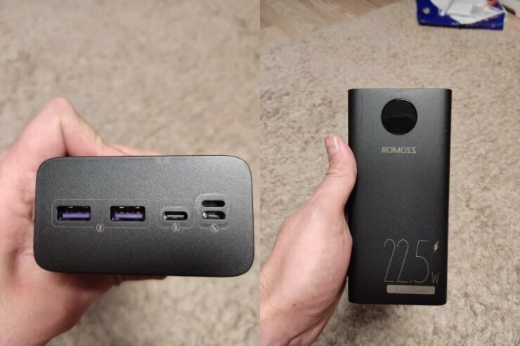 Большой внешний аккумулятор. С такой батареей вы зарядите все ваши устройства. Большой внешний аккумулятор. С такой батареей вы зарядите все ваши устройства. Фото.