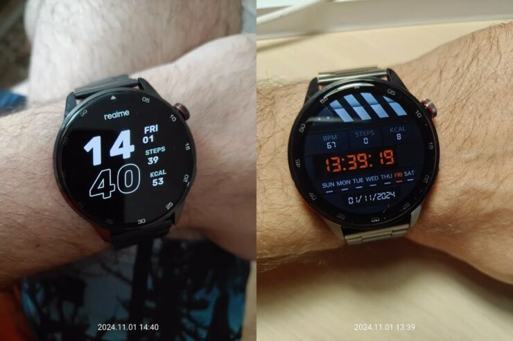 Круглые смарт-часы. На выбор пользователя огромное количество циферблатов. Круглые смарт-часы. На выбор пользователя огромное количество циферблатов. Фото.