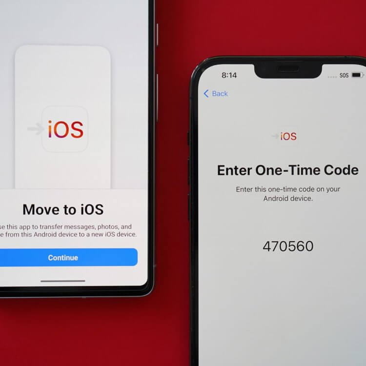 Перенос с Андроида на iOS. На Айфоне сформируйте код. Изображение: zdnet.com. Перенос с Андроида на iOS. На Айфоне сформируйте код. Изображение: zdnet.com. Фото.